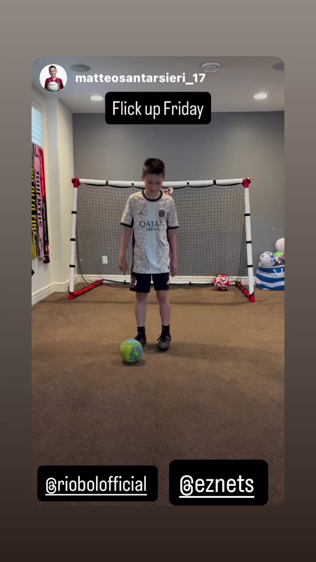 Load video: Eznet being used in a basement
